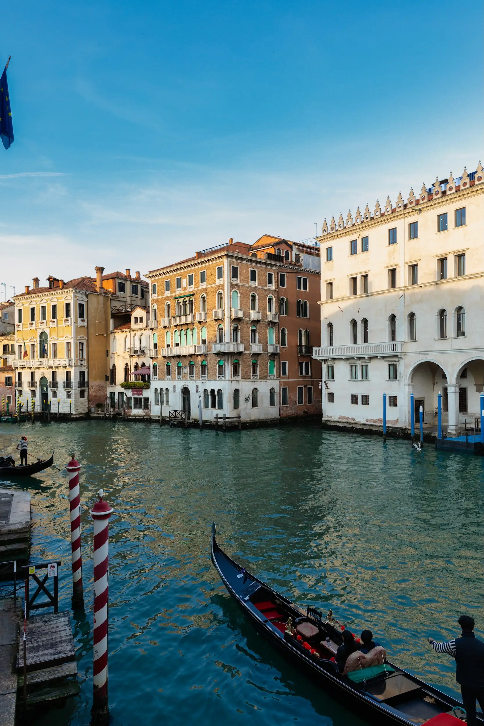 Vista dal ponte di rialto Ca'Ruzzini ex Fontego dei Persiani