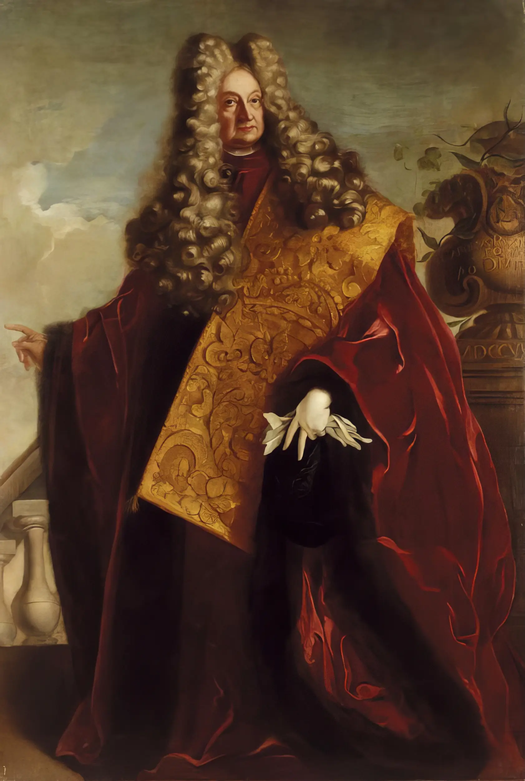Ritratto di Carlo Ruzzini - Ex Doge della Repubblica di Venezia